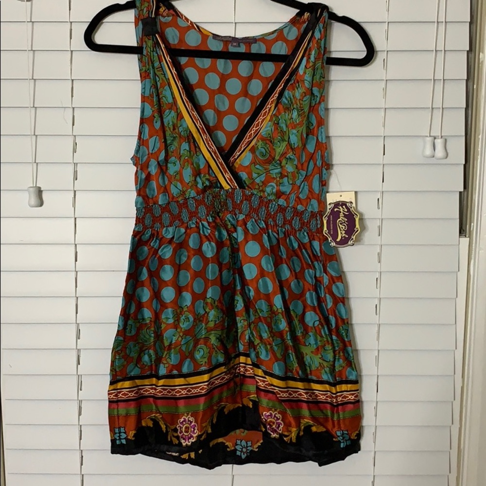 Hale Bob Silk shirt - size medium - brand new